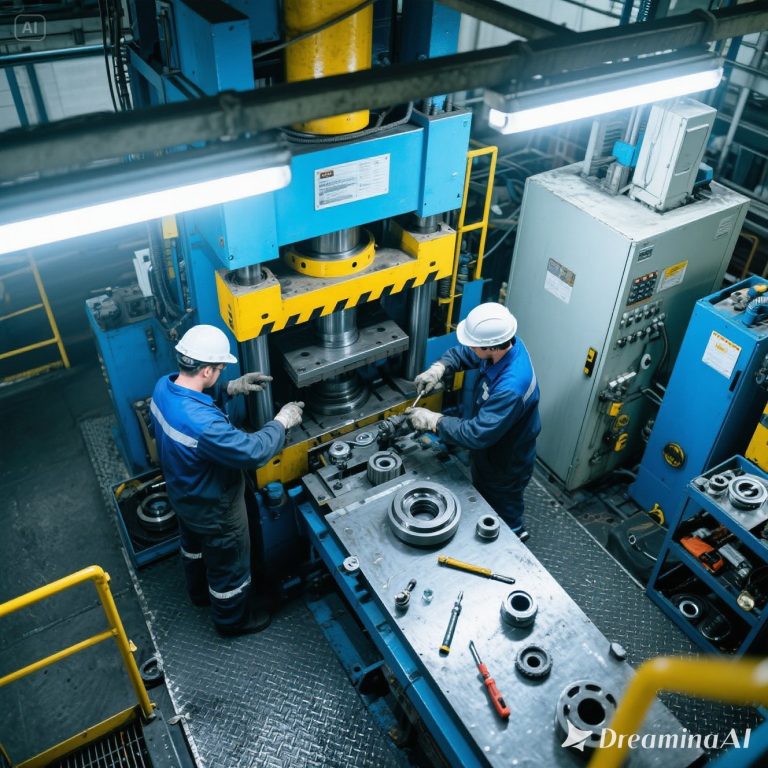 Perawatan Preventif untuk Mesin Press Industri