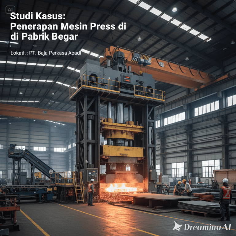 Studi Kasus: Penerapan Mesin Press di Pabrik Besar