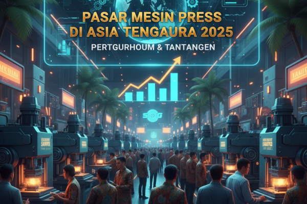 Pasar Mesin Press di Asia Tenggara 2025: Pertumbuhan & Tantangan Pabrik manufaktur modern di Asia Tenggara dengan mesin press otomatis dan operator industri.