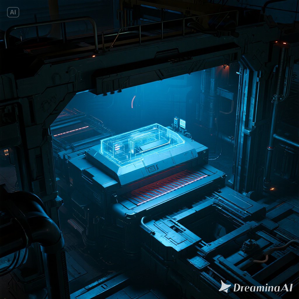 Mesin press digital terhubung dengan sistem smart factory berbasis IoT dan AI.