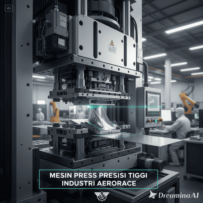 Mesin Press Presisi Tinggi untuk Industri Aerospace