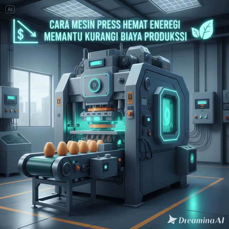 Cara Mesin Press Hemat Energi Membantu Kurangi Biaya Produksi