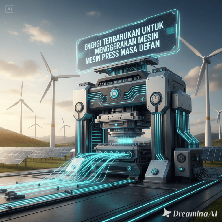 Energi Terbarukan untuk Menggerakkan Mesin Press Masa Depan