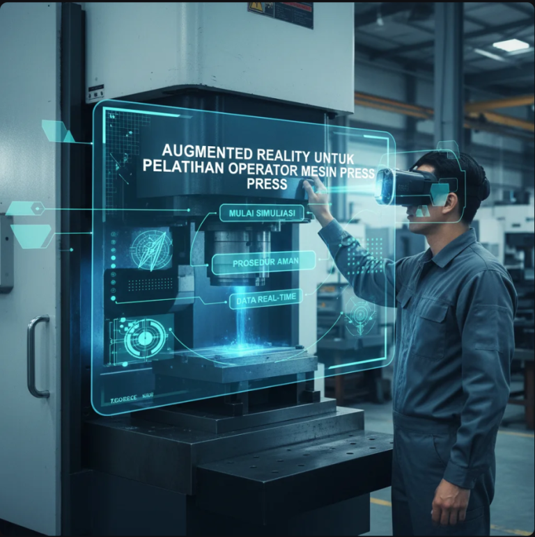 Augmented Reality untuk Pelatihan Operator Mesin Press